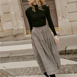 Doên Sebastiane Skirt in Gingham Sz XL